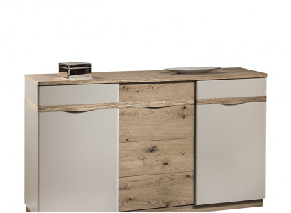 Klassische Kommode Vitrine Kommoden Vitrinen Kommodenschrank Schrank Como CM-K3 